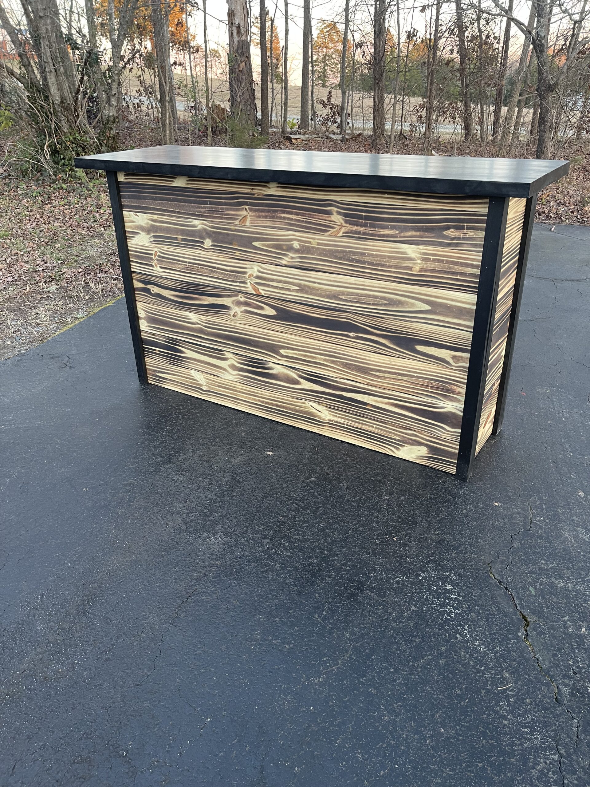 6ft Scorched Bar (Homestead Style)